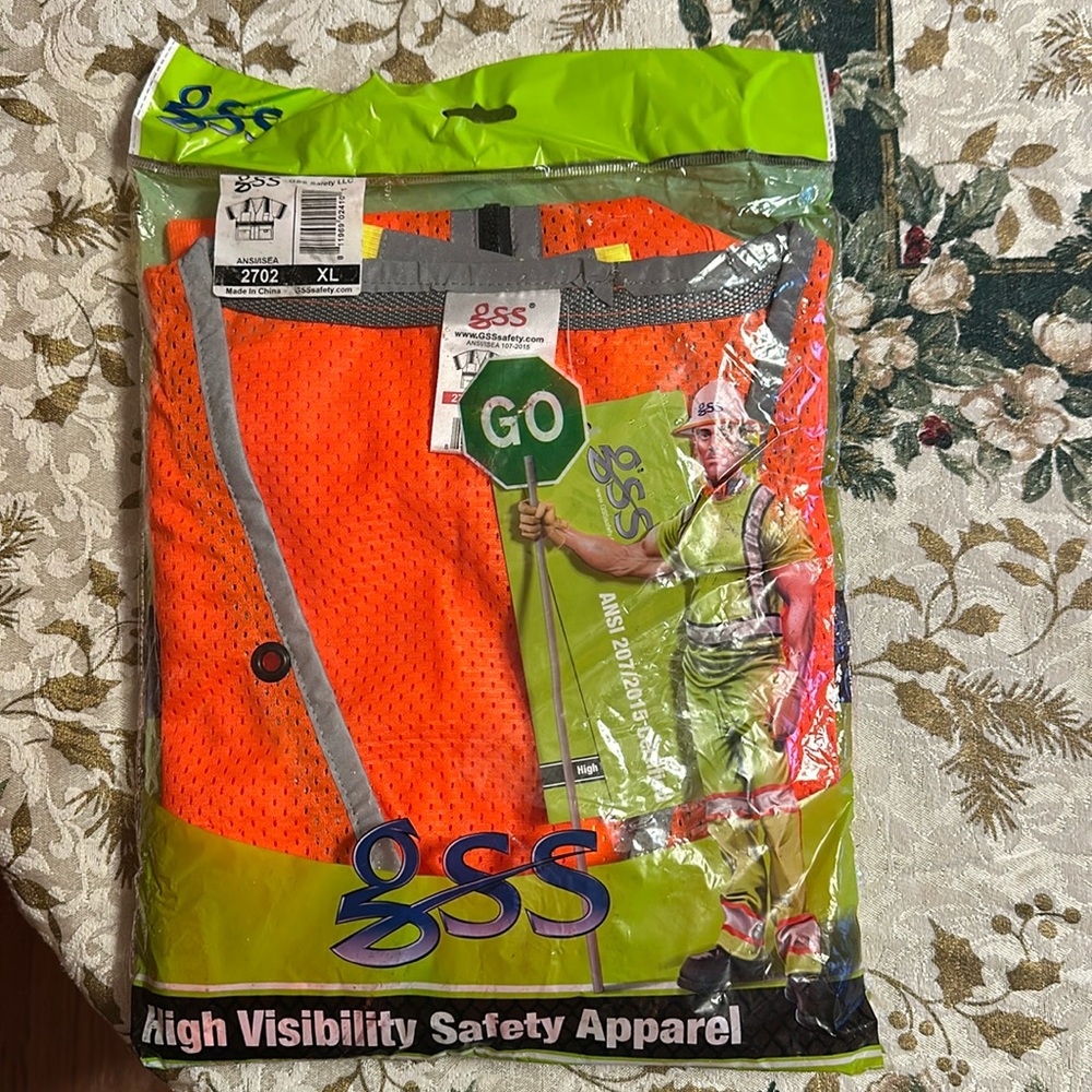 High visibility vest